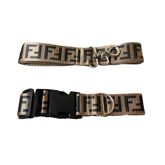 Other - Fendi dog collar and leash